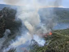 South Rim fire in Black Canyon of the Gunnison grows to 3,500 acres